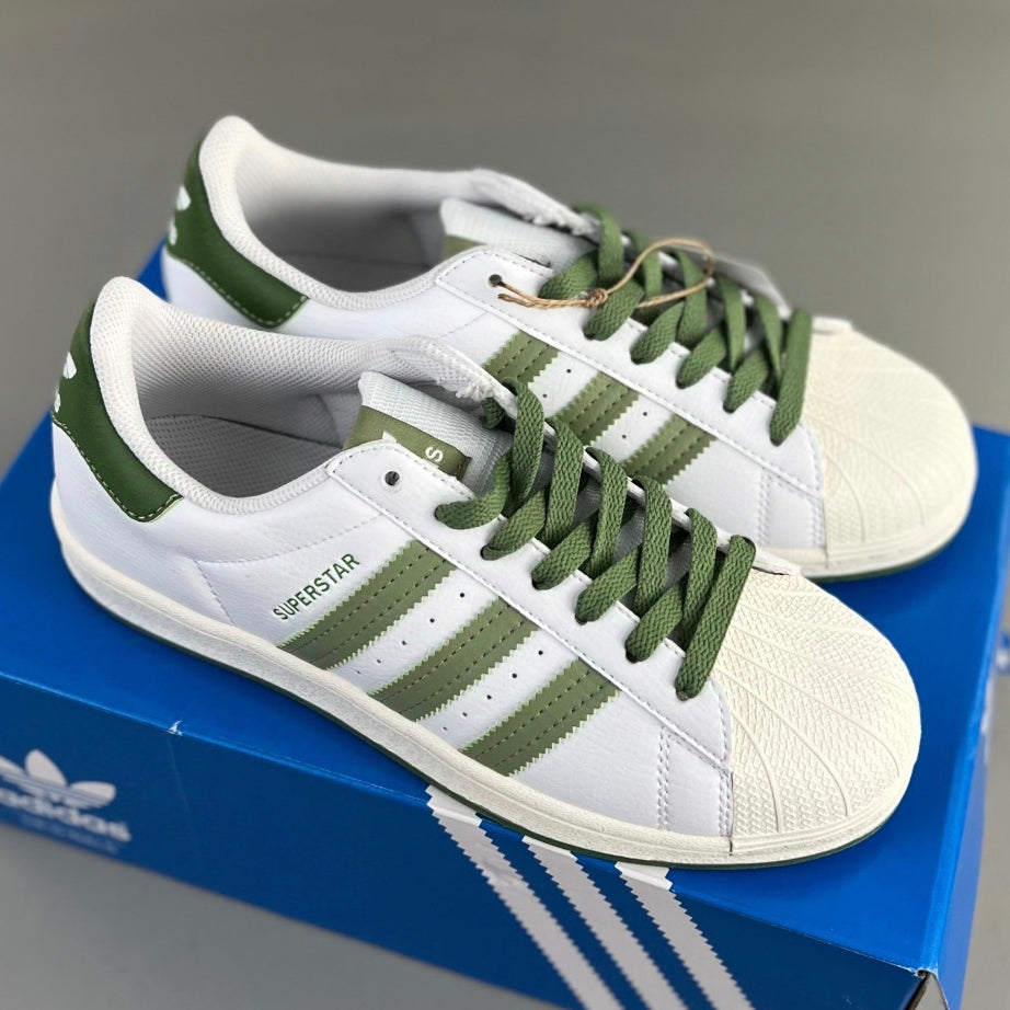 Adidas Originals  Superstar  | White/Green HL051050813