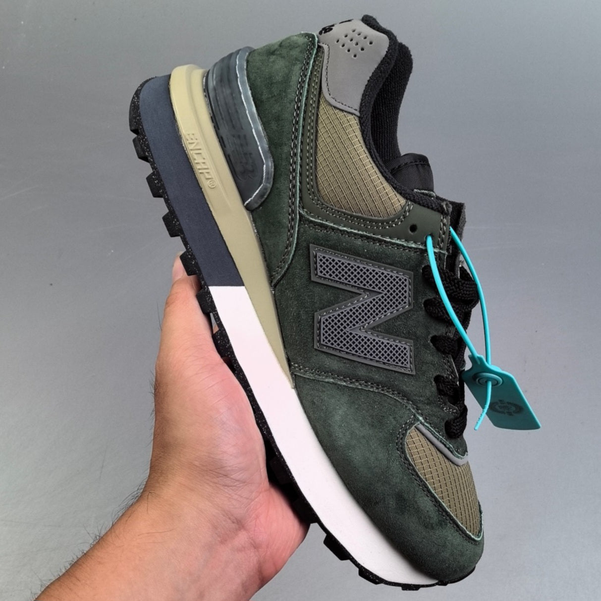 New Balance 574|Stone Island Verde HL141400711