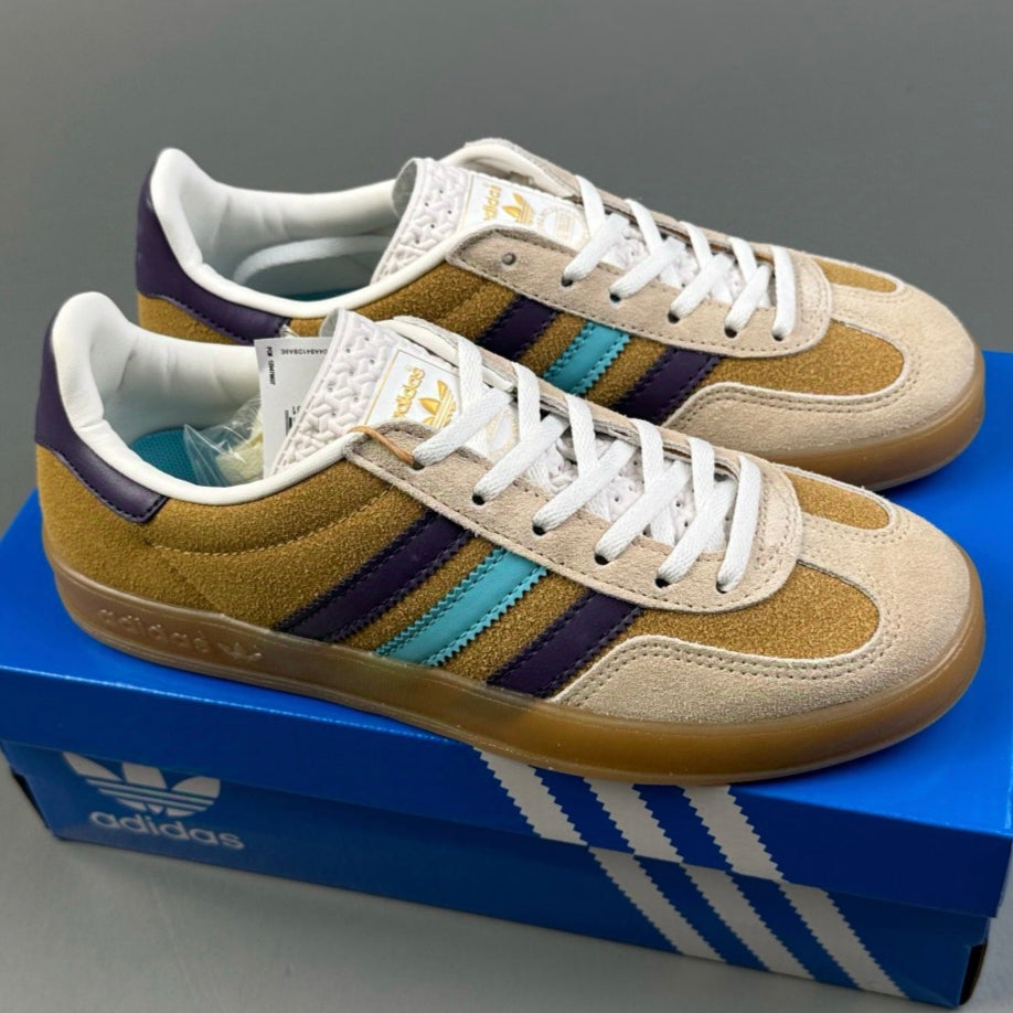 Adidas GAZELLE INDOOR │Mustard Yellow/Blue 02HHLL120602