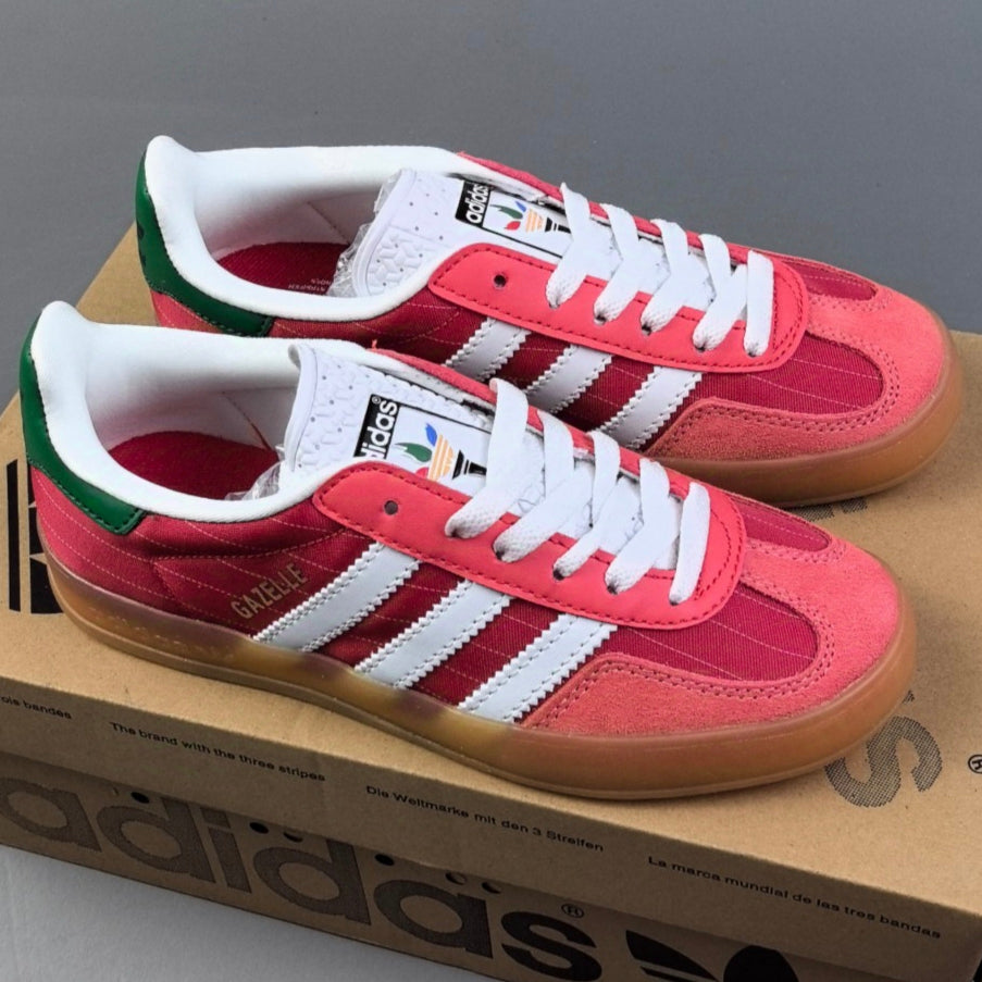 Adidas GAZELLE INDOOR │Olympic Pack Red/White  HL771200721