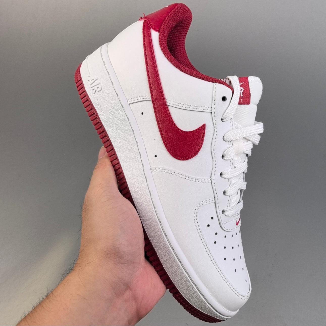 Nike AIR FORCE 1 | Rojo/Blanco HL031401118